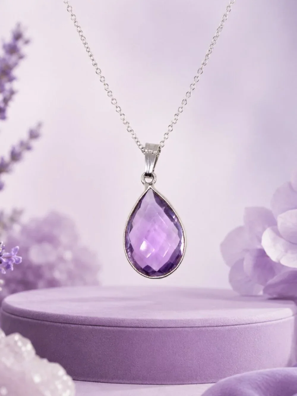 Lavender Moon Necklace